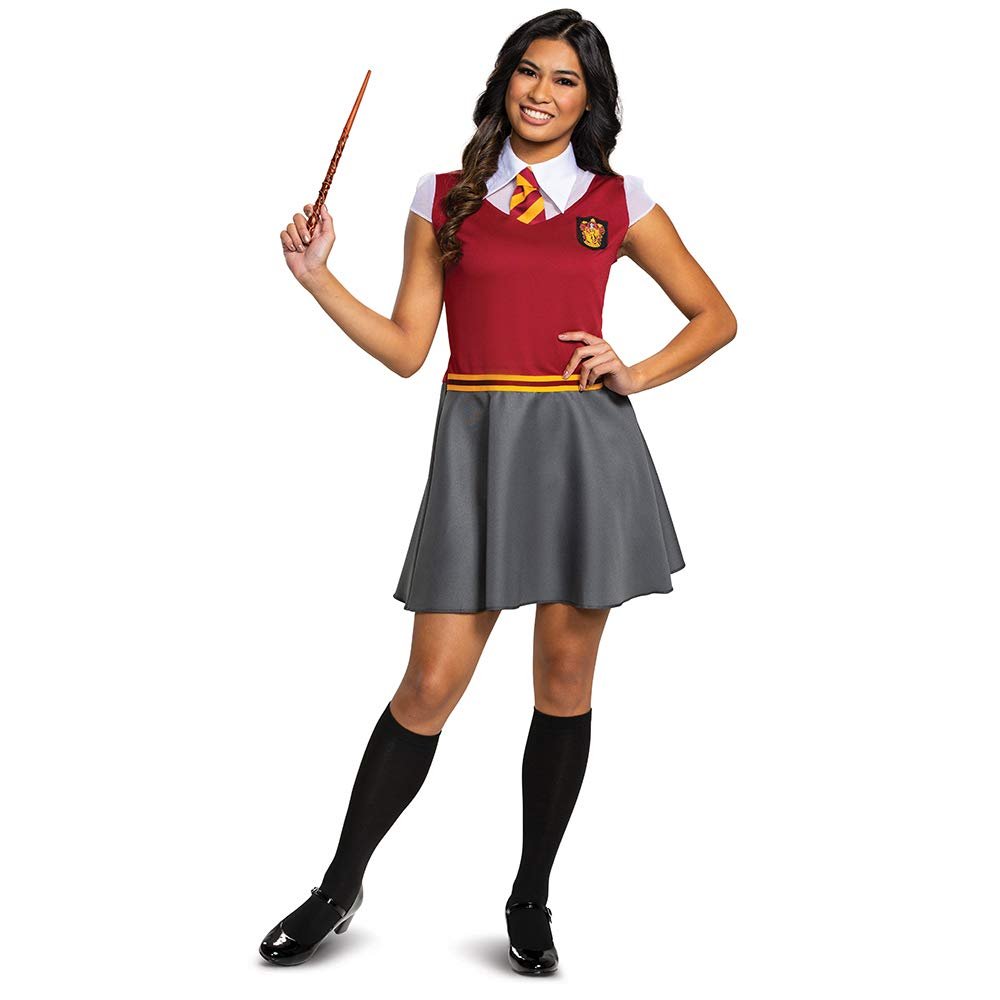 Disguise womens Gryffindor Adult Sized Costumes, Red & Gray, Large 12-14 US