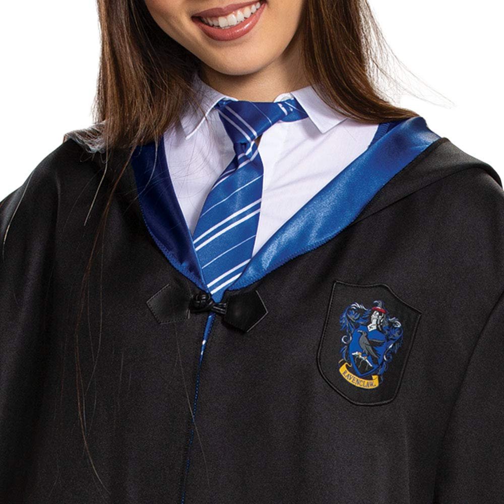 Harry Potter Ravenclaw Robe XL 42-46 Black & Blue Official Wizarding World Costume