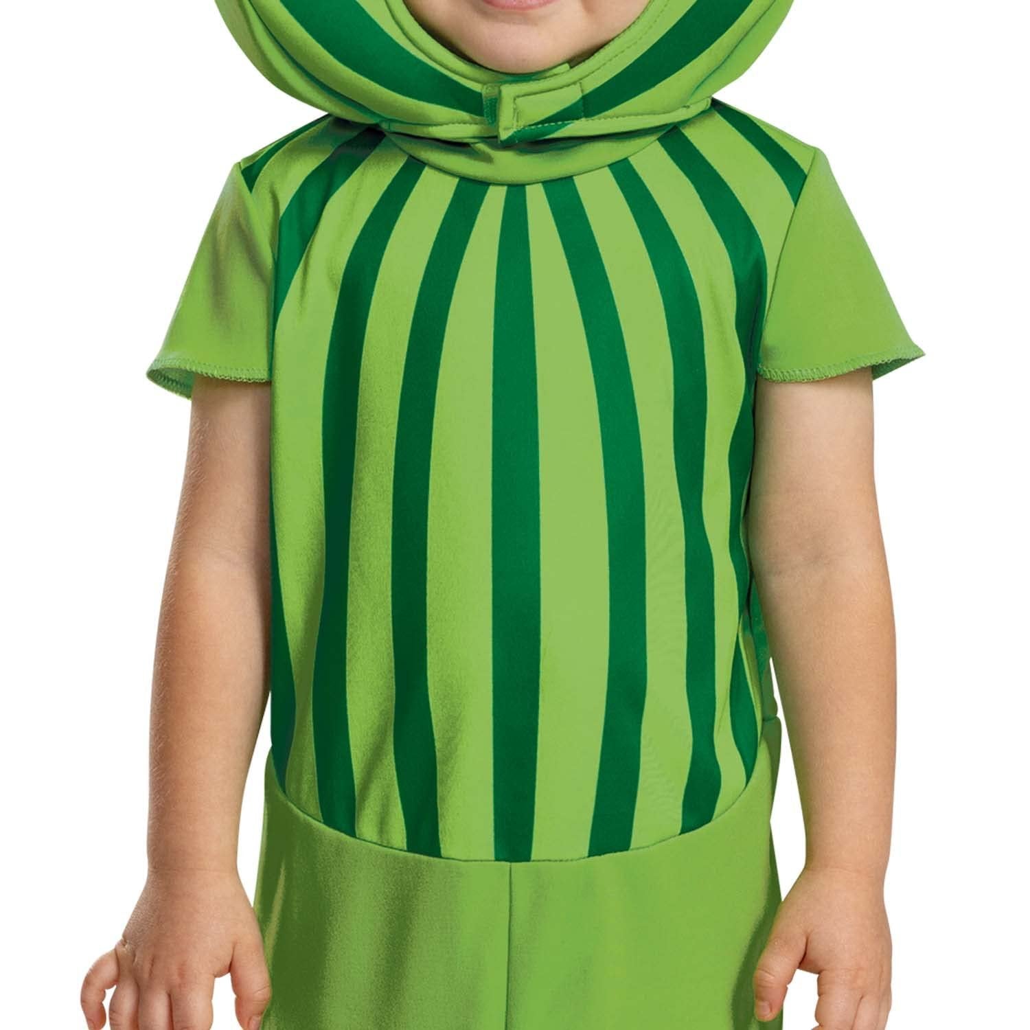 Disguise Cocomelon Costume for Kids, Official Cocomelon Costume Watermelon Headpiece, Toddler Size Small (2T)