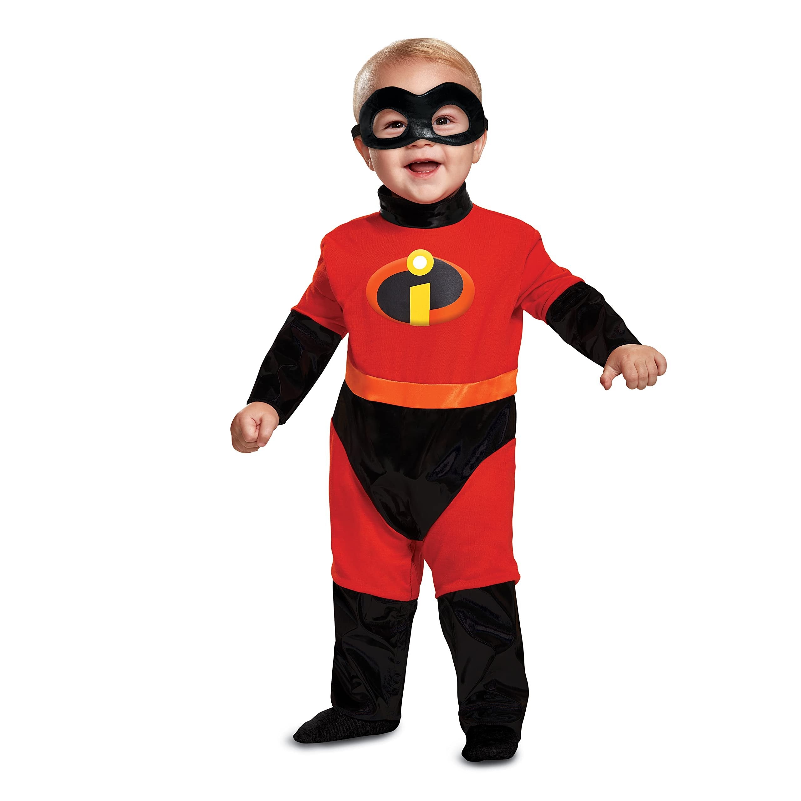 Incredibles Baby Classic Costume Red 6-12 Months - Free Shipping & Returns