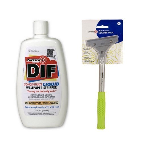 EVENU ZINSSER Wallpaper Remover KIT Bundle; Makes Any Stick and Peel, Adhesive, OR Textured Wallpaper Easily Removable