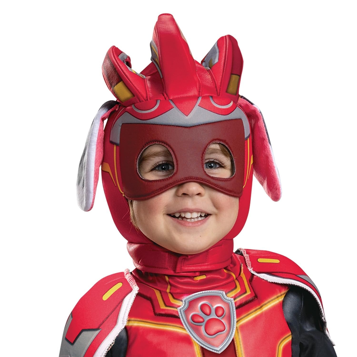 Marshall Deluxe Paw Patrol Costume, Official Paw Patrol Toddler Outfit with Armor and Headpiece for Kids, Size (3T-4T)