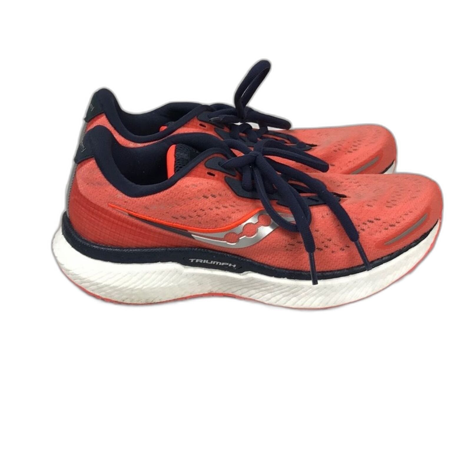 Saucony Triumph 19 Running Shoes Salmon Sunstone Night Womens Size 7