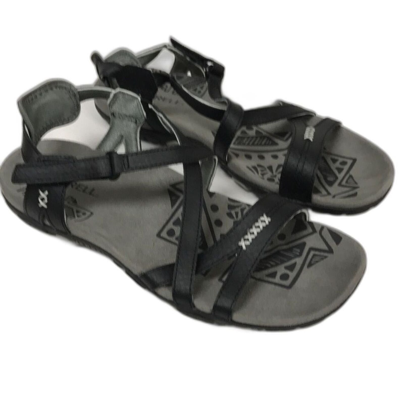 Merrell Sandspur Rose LTR Sandals Black Paloma Womens Size 8