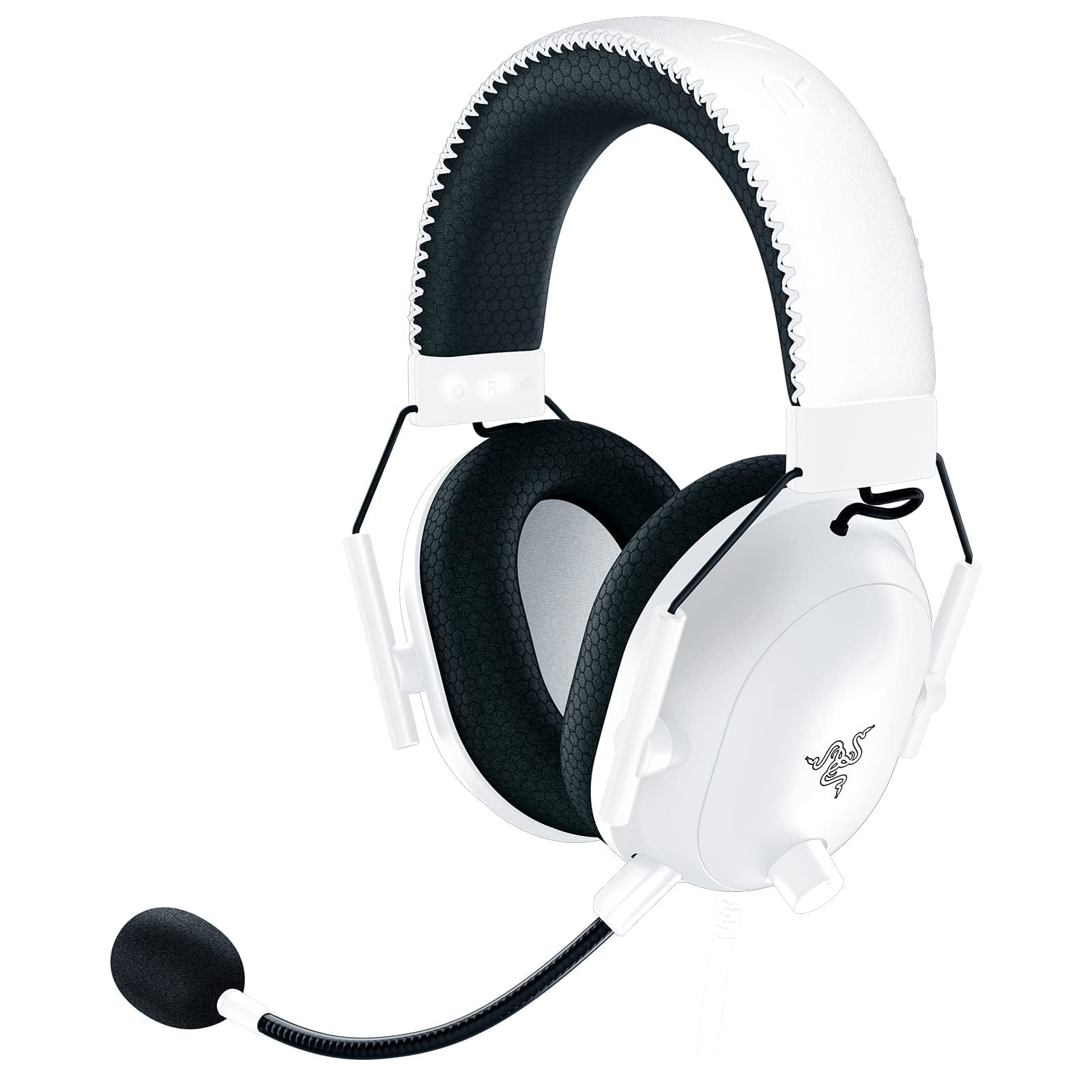 Razer BlackShark V2 Pro Wireless Gaming Headset: THX 7.1 Spatial Surround Sound, Headphone with Microphone, Detachable Mic - for PC Computers, Mac/Windows, PS4, PS5, Nintendo Switch, White (Renewed)