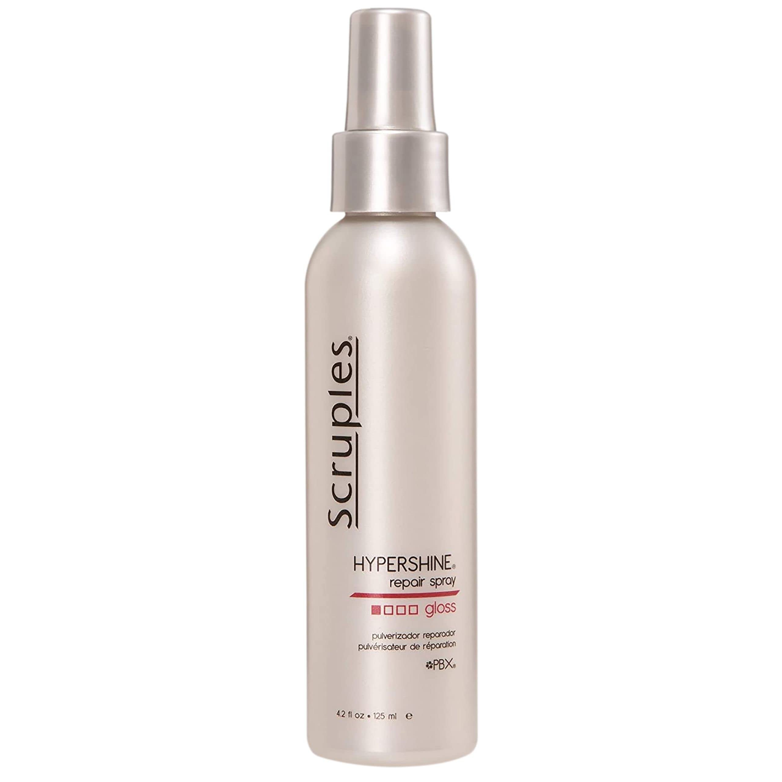 Scruples Hypershine Repair Spray - Reparative Hair Gloss + Finishing Spray Infused With Argan Oil - Humidity Resistant + Smoothing Hair Shine Spray - For All Hair Types (4.2 oz)