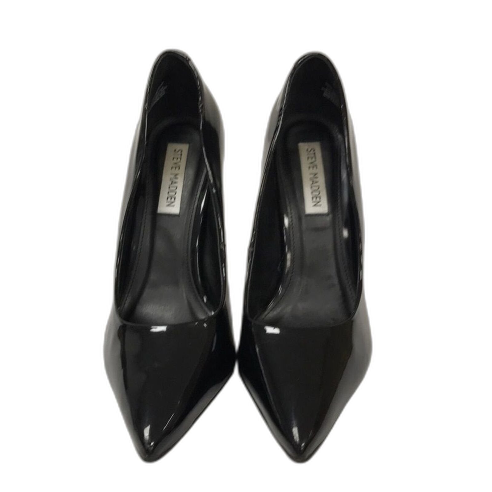 Steve Madden Womens Daisie Pump Black Patent 6.5