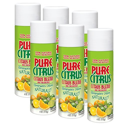 Pure Citrus Spray 4 Oz. Pure Citrus Air Freshener 6-PACK (Blend)