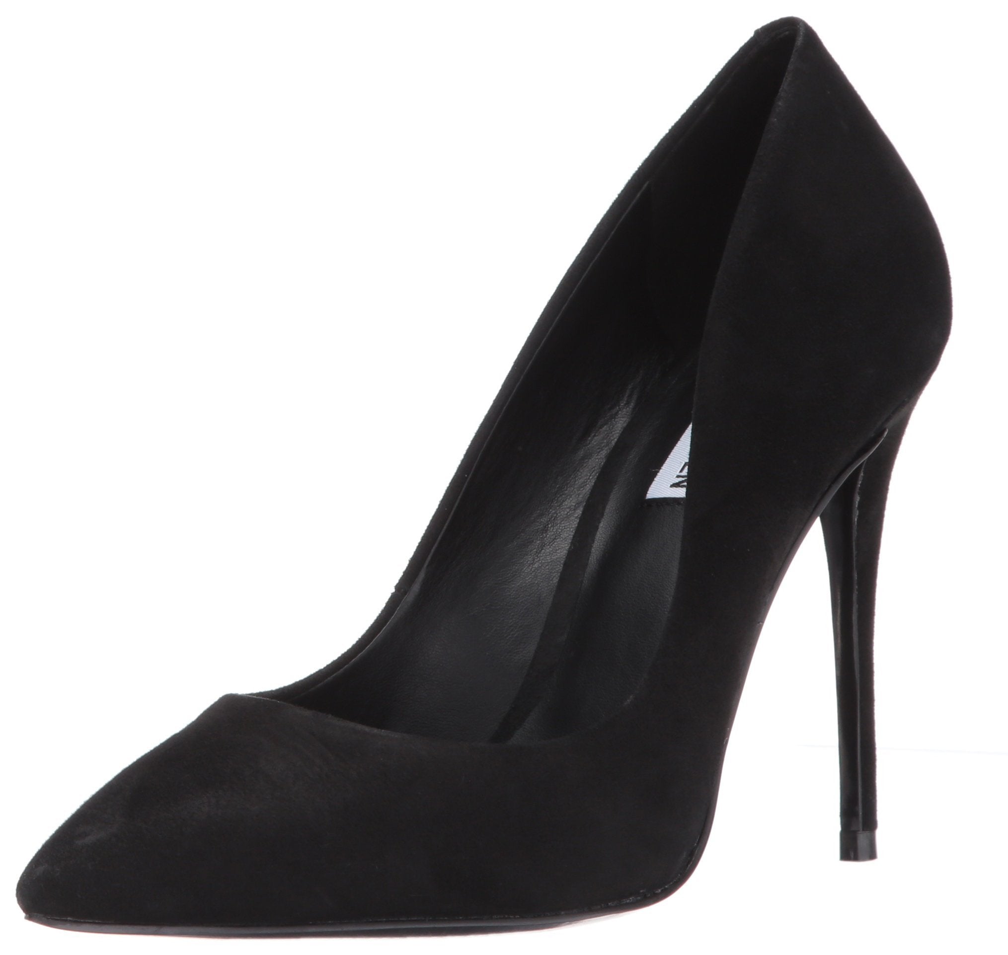 Steve Madden Women's Daisie Pump, Black Suede, 9