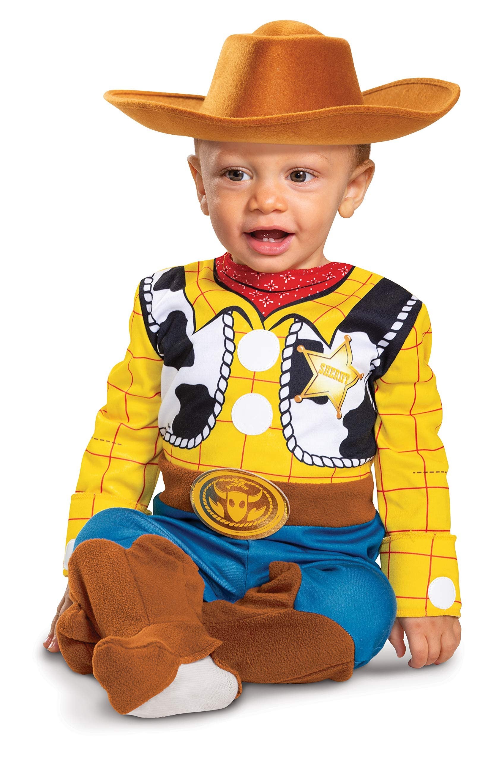 Disguise Baby Boys' Woody Deluxe Infant Costume, Multi, 6-12 Months