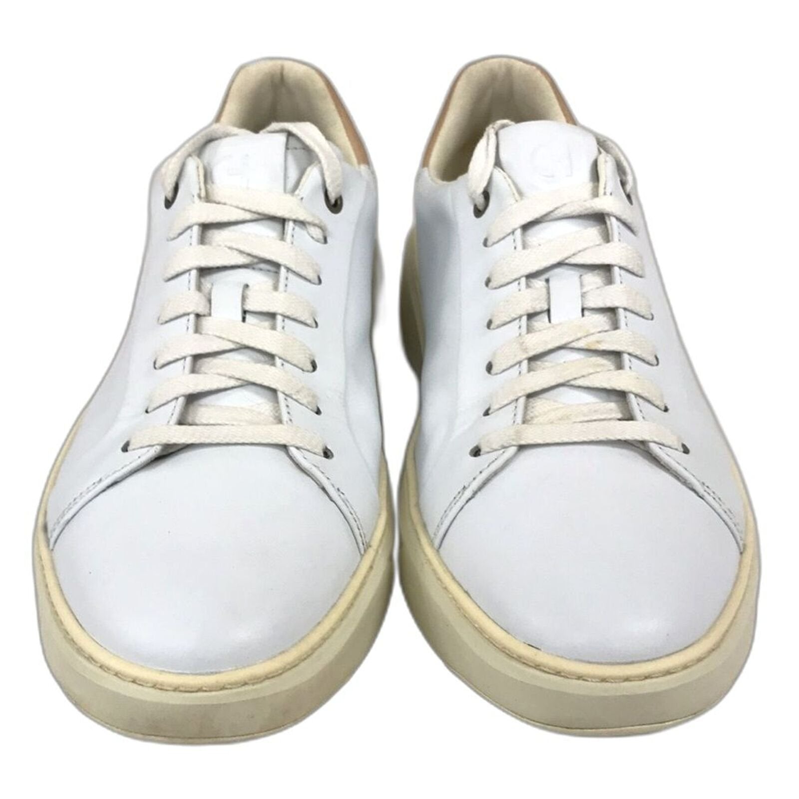 Cole Haan Grandpro TopSpin Sneaker White British Tan 8.5 US