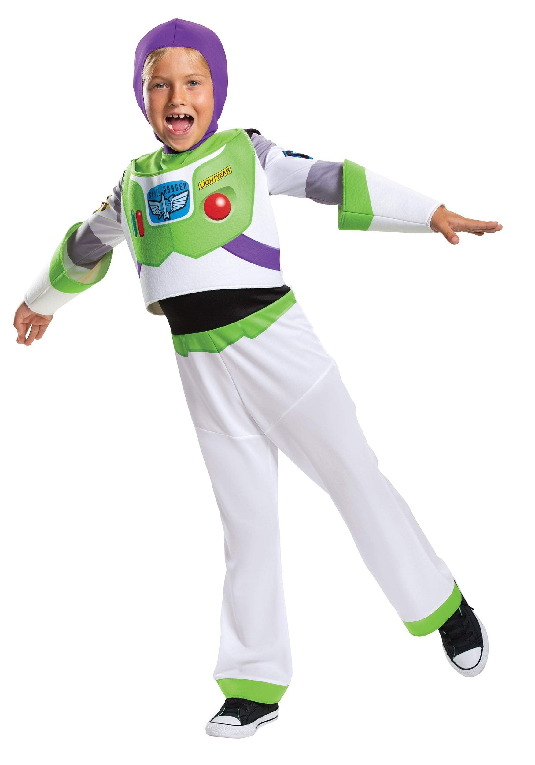 Buzz Lightyear Costume Toy Story 4 Child | Size S (4-6) White | Free Ship & Returns