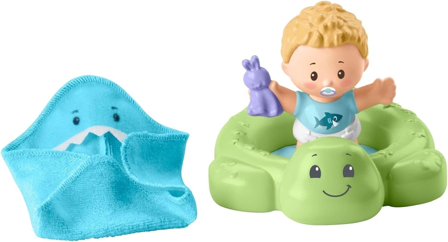 Fisher-Price Little People Bundle n' Play baby figure and toy gear set for toddlers and preschool kids ages 18 months to 5 years