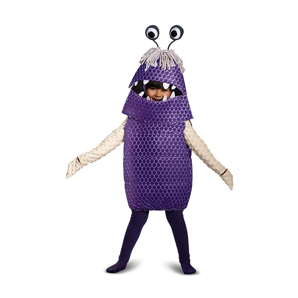 Boo Deluxe Toddler Costume, Purple, Medium (3T-4T)
