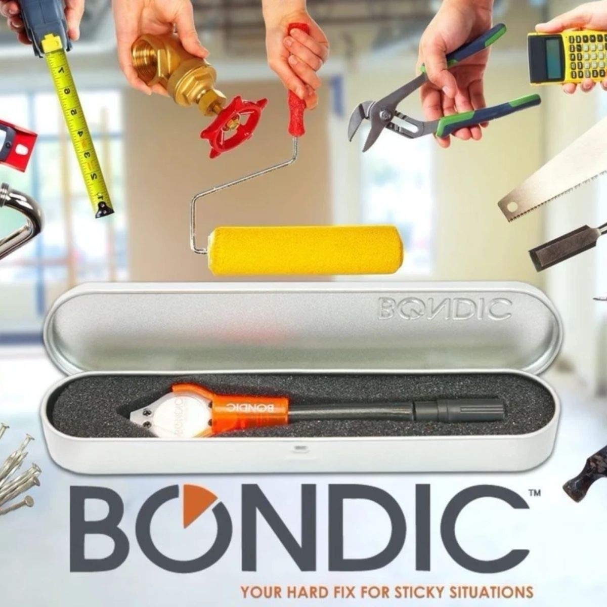 Bondic LED UV Liquid Plastic Welder Refill Cartridges, Cures Quickly, Adhesive Repair for Home, Garage, Outdoors, etc. - 5 Refill Tubes