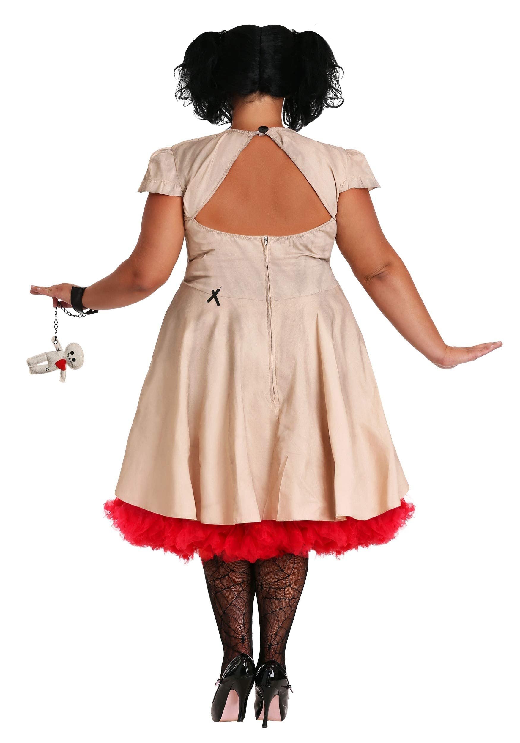 Seeing Red Voodoo Magic Size XS Includes Dress, Doll