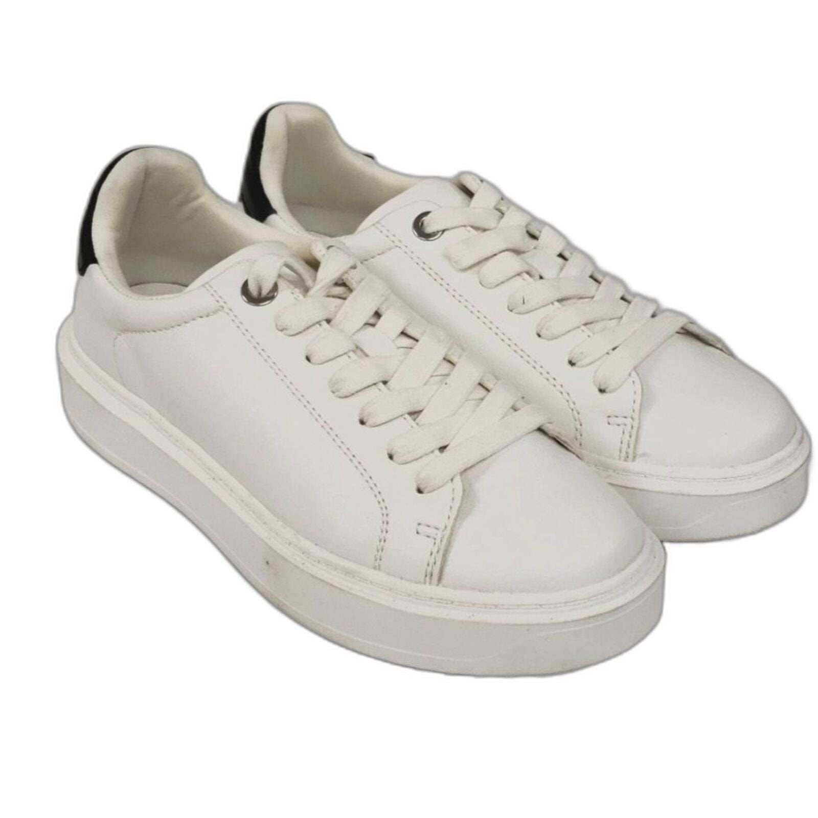 Steve Madden Womens Charlie Sneaker White 7.5 US