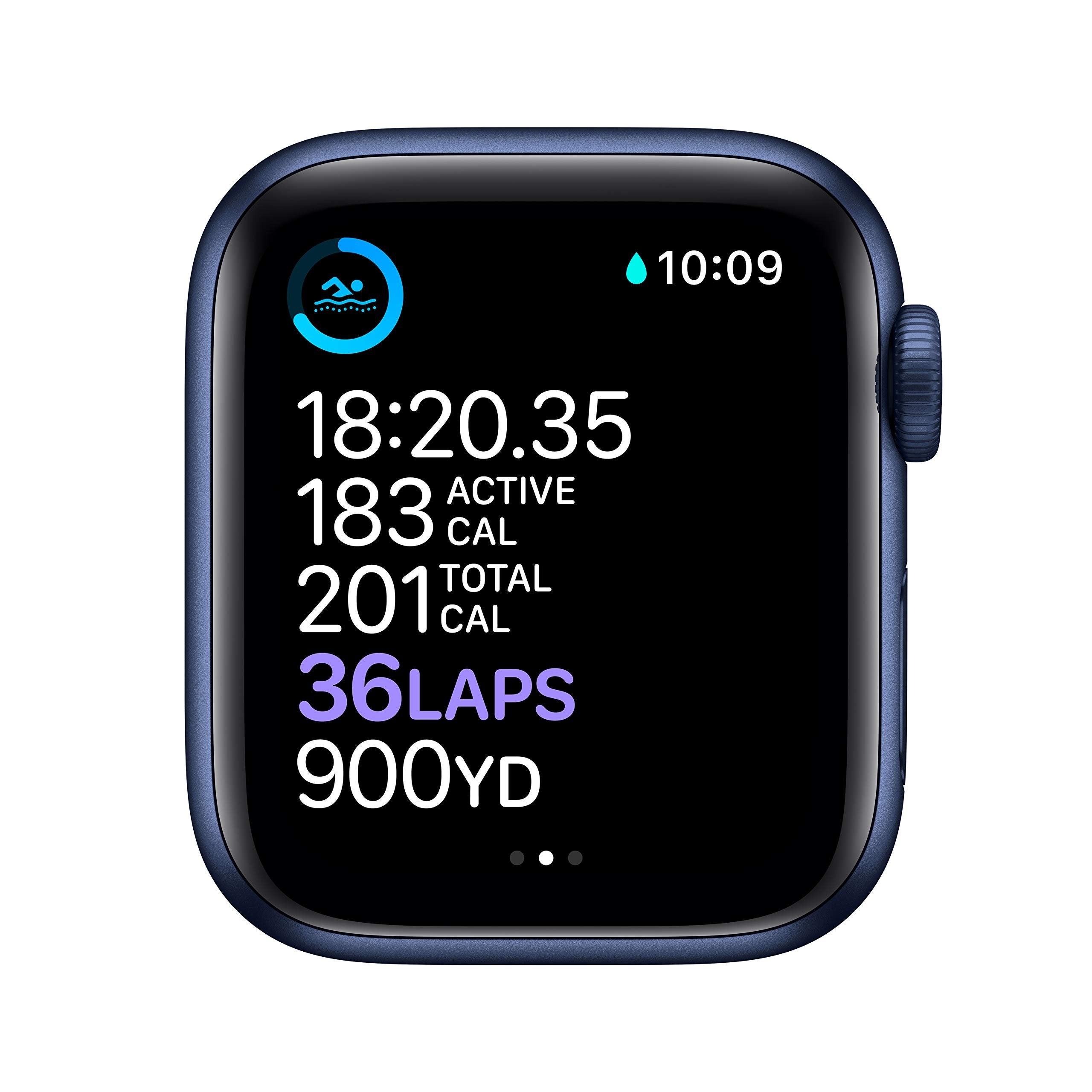 Apple Watch Series 6 (GPS, 40mm) - Blue Aluminum Case with Deep Navy Sport Band