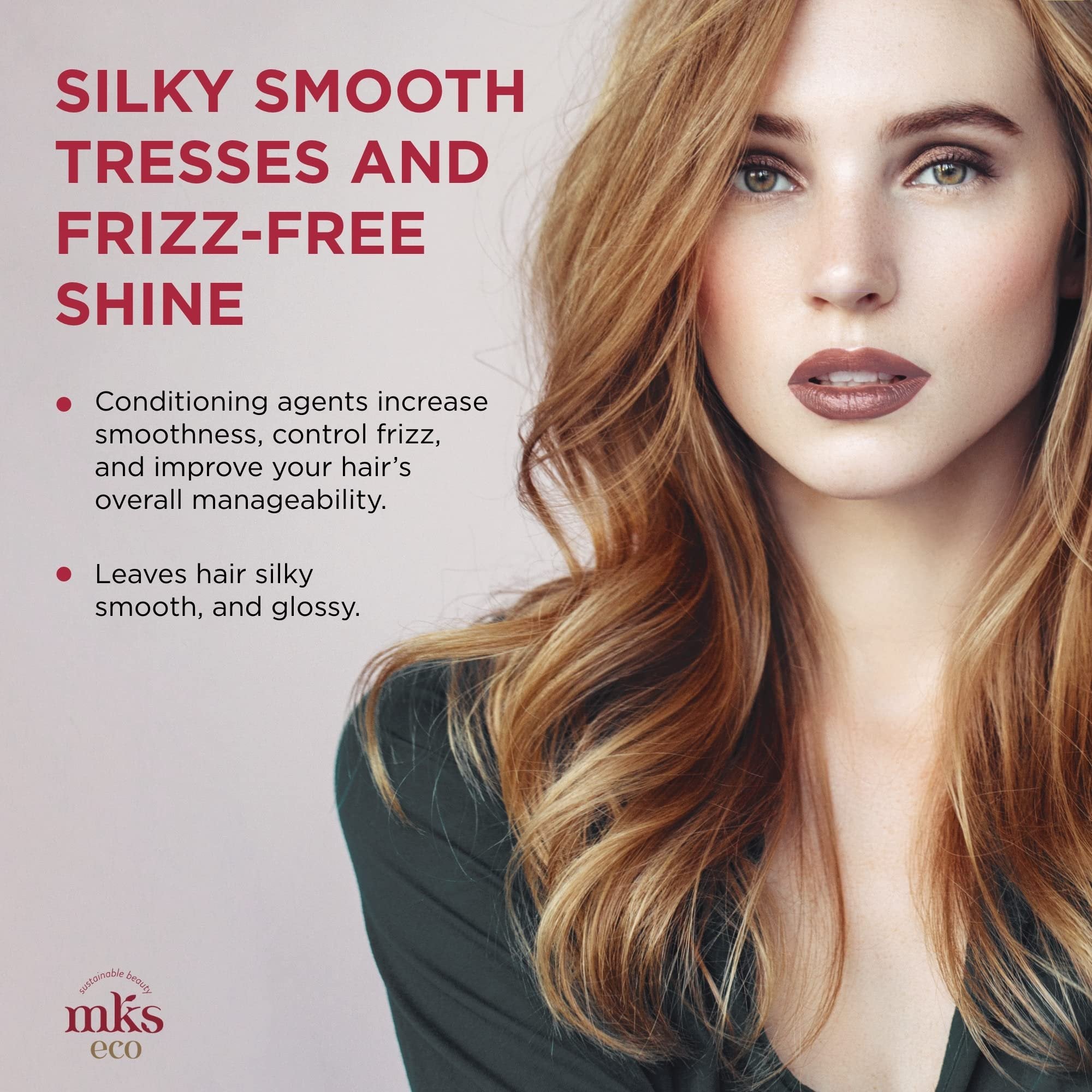 MKS eco Oil, Original - 2 fl oz - Hair Styling Elixir - Moroccan Argan Oil, Hemp Seed Oil - Moisturize & Nourish Hair, Control Frizz, Increase Smoothness - Vegan & Cruelty Free