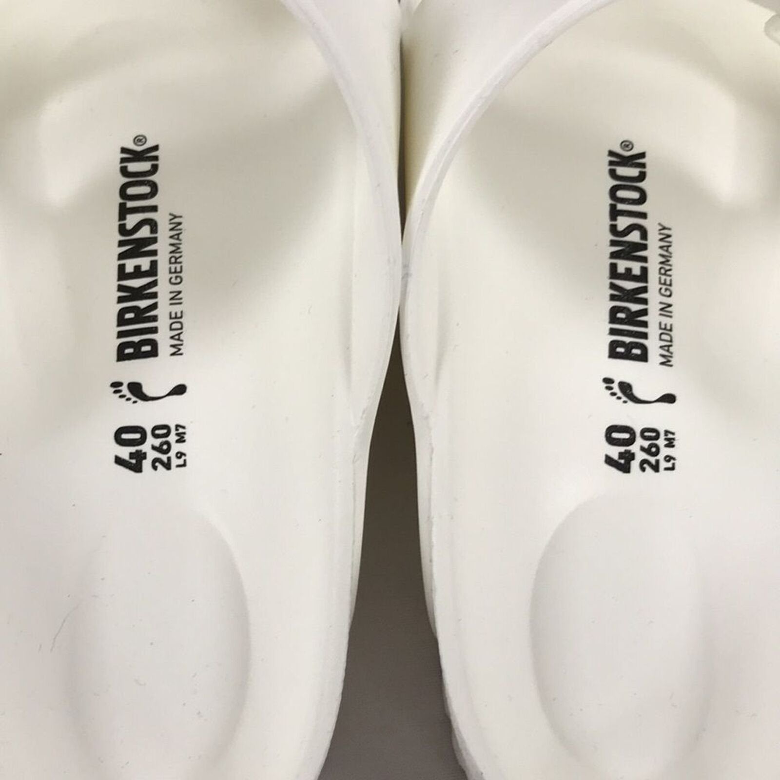 Birkenstock Arizona Essentials EVA White Sandals 9 US