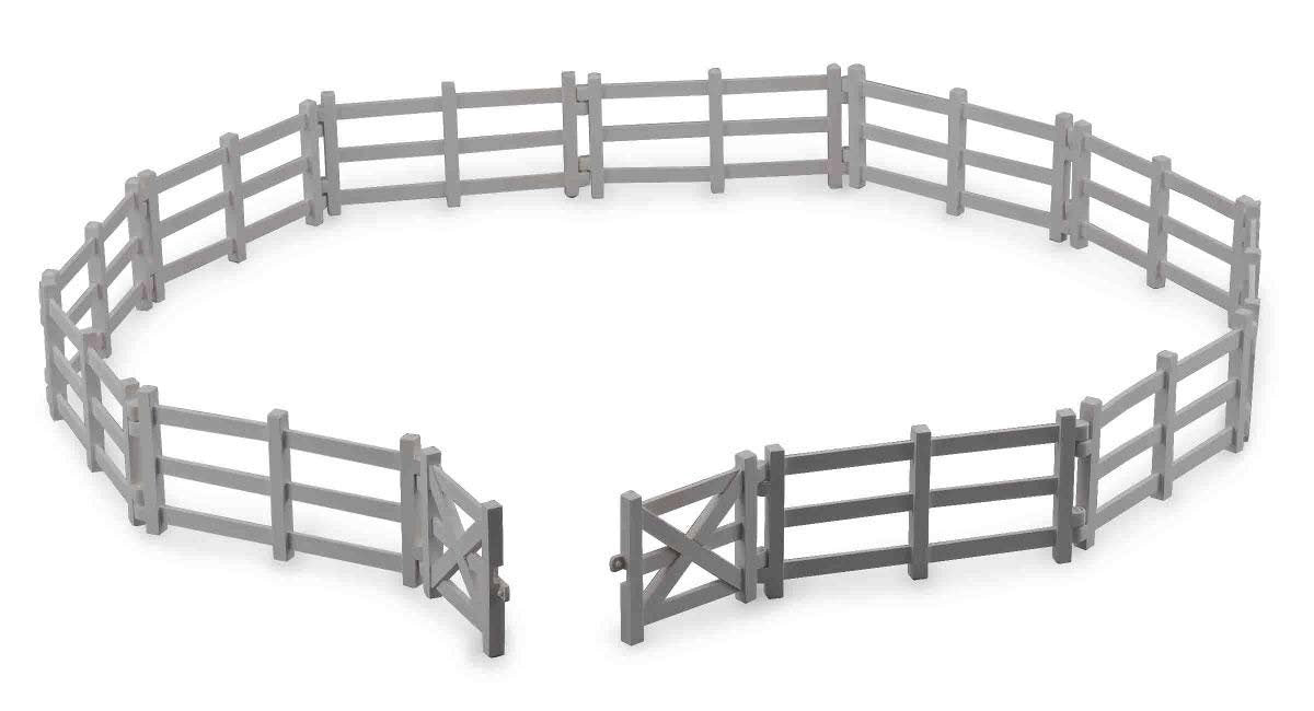 CollectA Corral Fence with Gate Vinyl Toy Fencing Medium