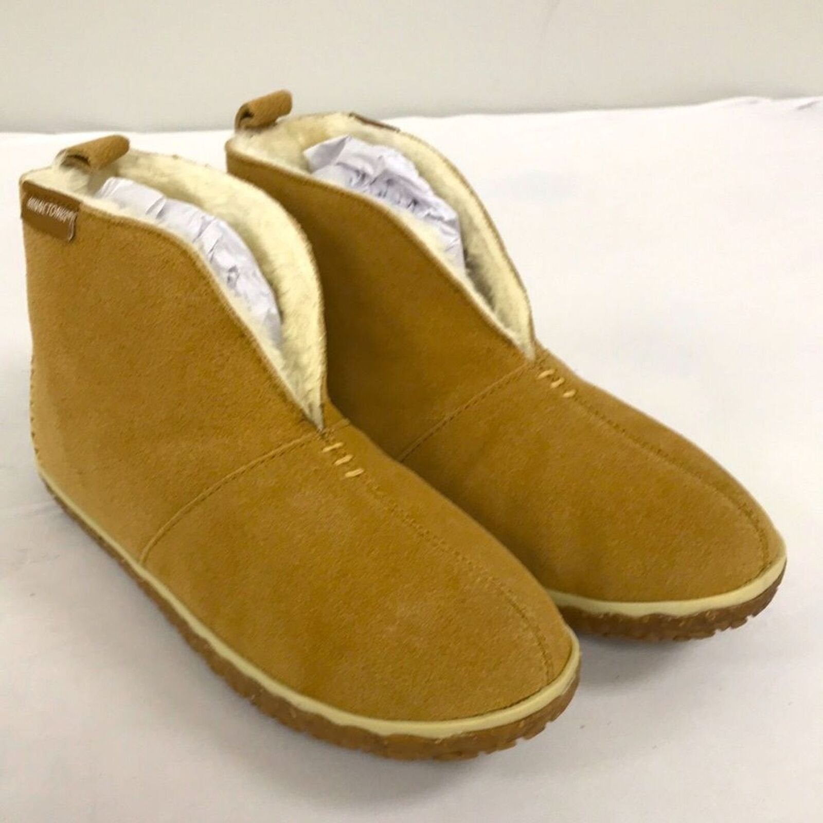 Minnetonka Womens Tucson Boots Cinnamon Size 8 US