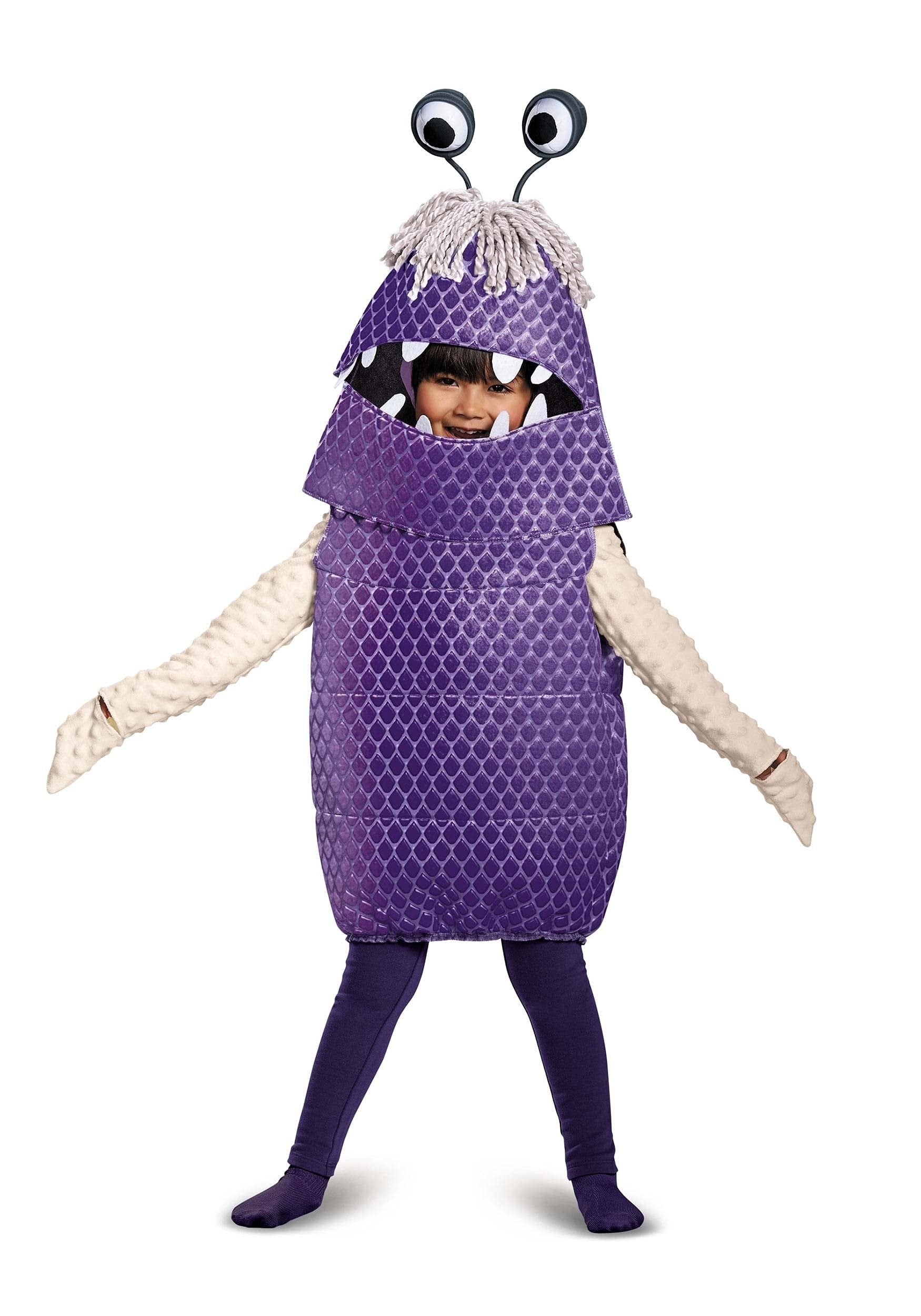 Boo Deluxe Toddler Costume, Purple, Large (4-6)
