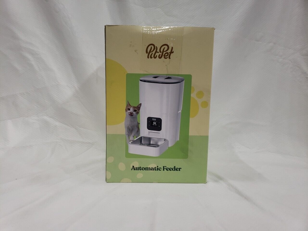 Smart Automatic Cat Feeders - 6-L Reliable Automatic Cat Food Dispenser with ...