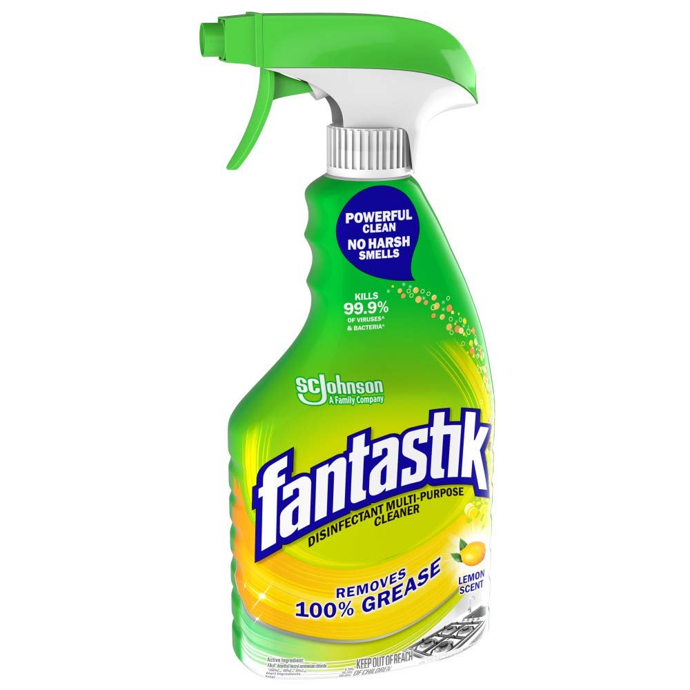 Fantastik All-Purpose Cleaner Trigger, Lemon Scent, 32 fl oz (Pack of 2)