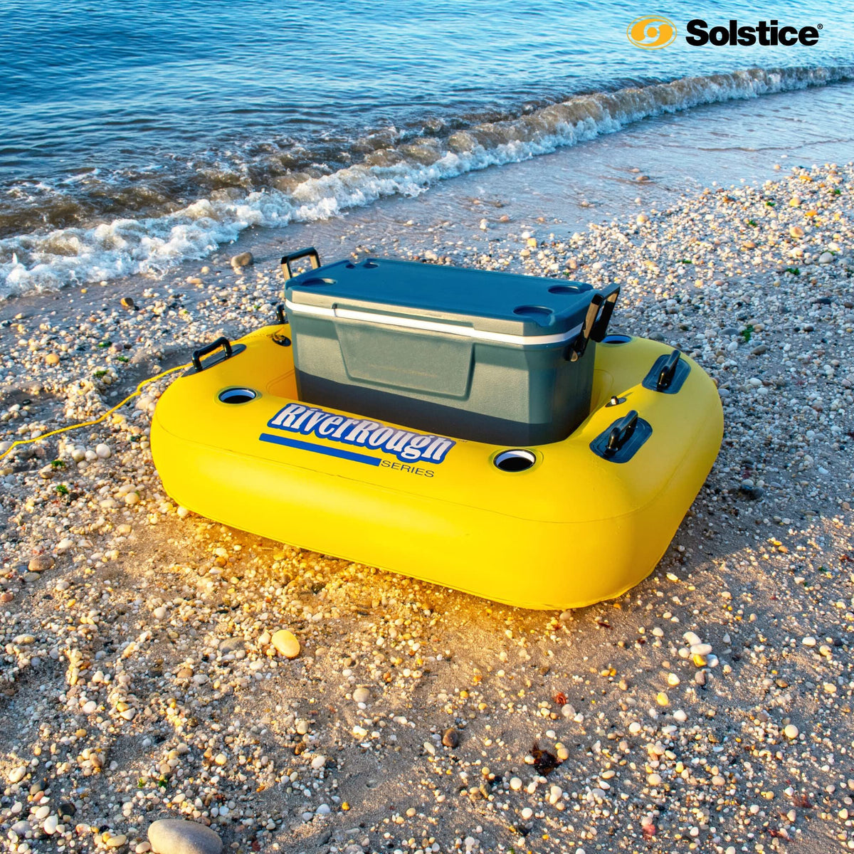 Solstice Inflateable Raft SOLSTICE Inflatable Cooler River Raft Float For Tubing With Cooler Hol