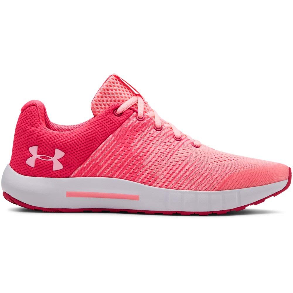 Under Armour Unisex-Child Grade School Pursuit Graphic Sneaker, Penta Pink (600)/Penta Pink, 5.5