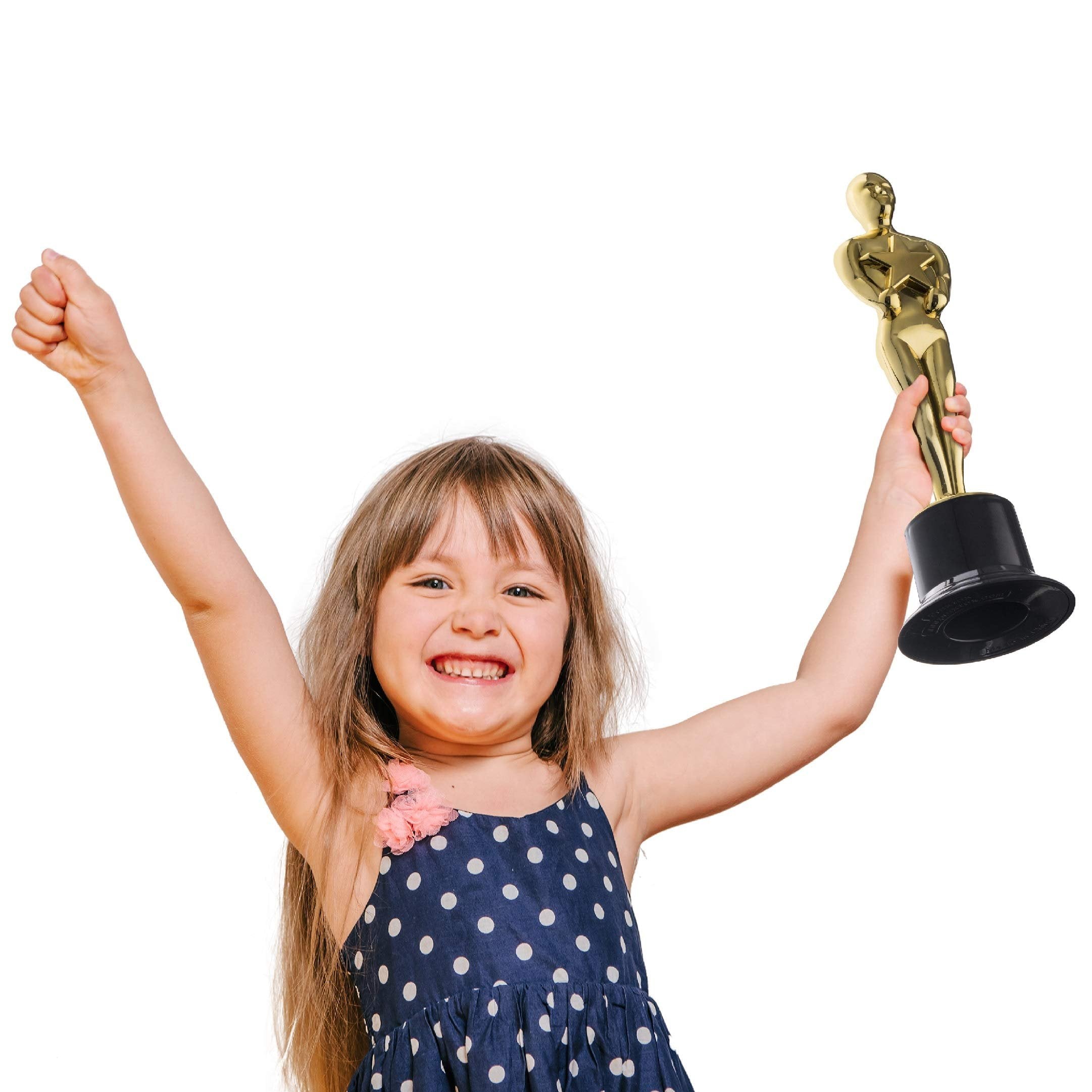 PREXTEX Trophy Award - Perfect Awards and Trophies for Kids & Adult Award Parties, Small Trophy Cup for Recognition, Ideal Kids Trophy for Competitions and Events