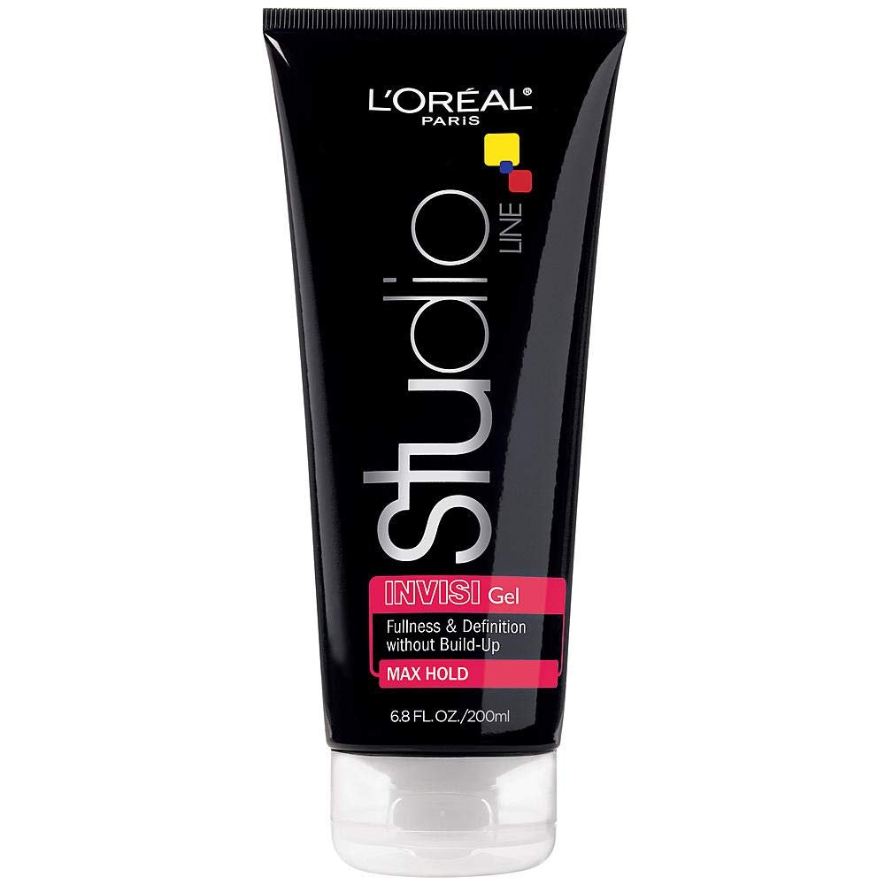 L'Oreal Paris Studio Line INVISI Gel, Strong Hold 6.80 oz (Packs of 3)