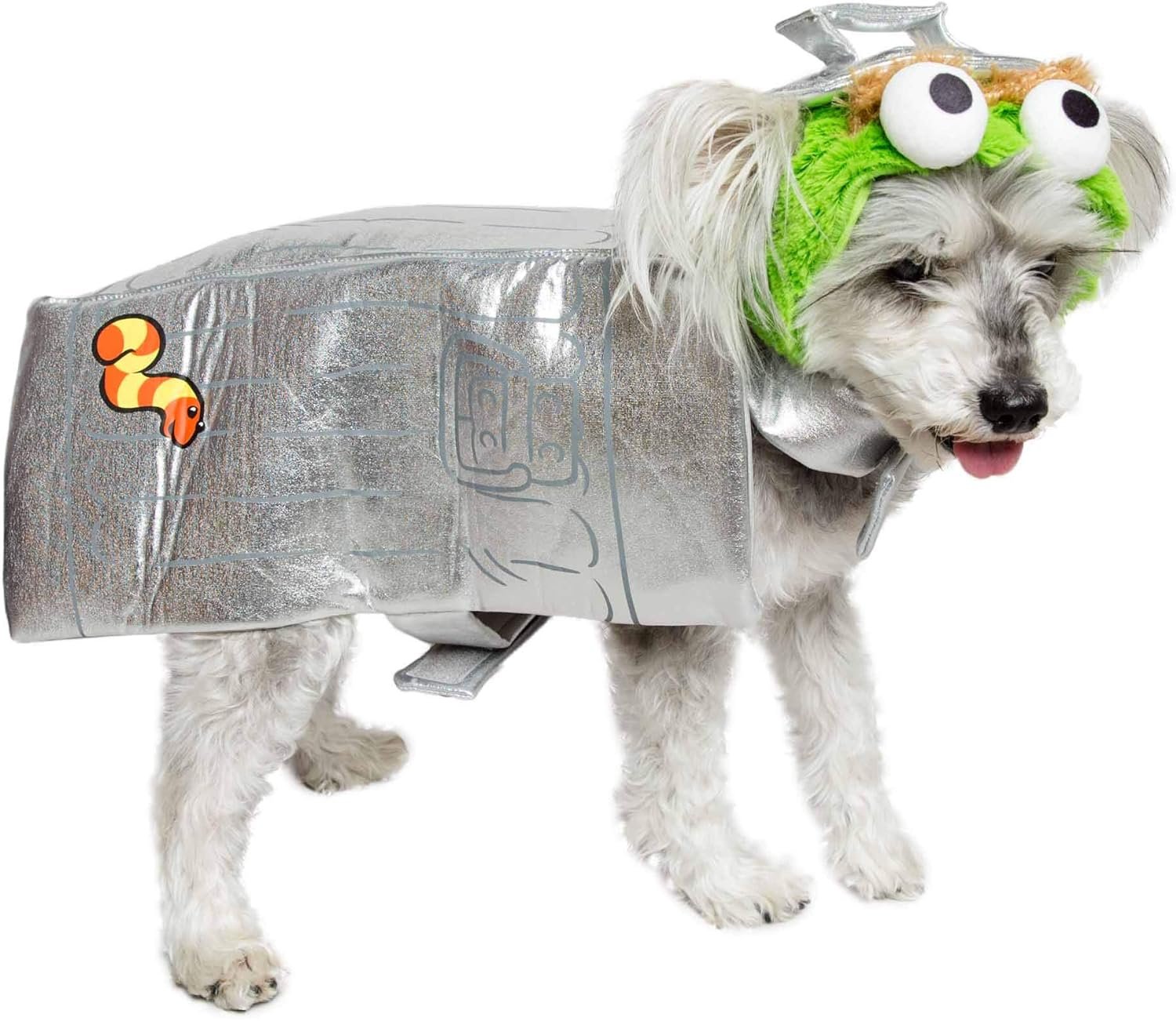 Pet Krewe Large Oscar The Grouch Dog Costume & Cat Costume Medium - Perfect for Halloween, Christmas Holiday, Parties, Photoshoots, Gifts for Dog & Cat Lovers