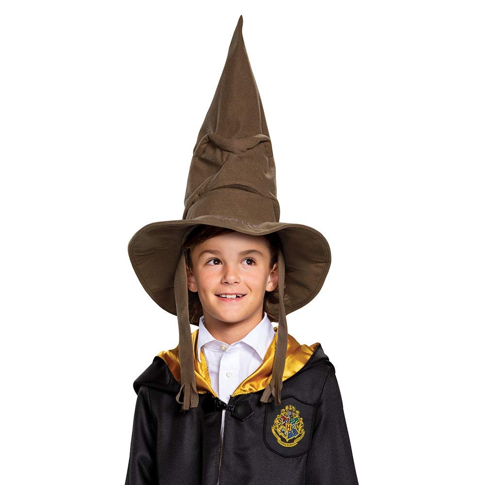 Harry Potter Sorting Hat Costume Accessory, Brown, Childrens Size, Free Shipping