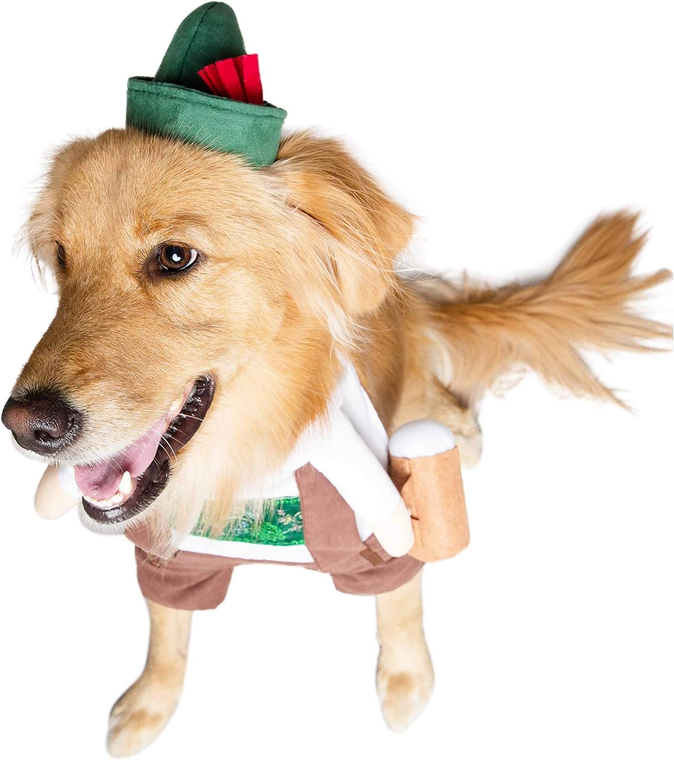 Pet Krewe Dog German Oktoberfest Costume - Oktoberfest Large Dog Costume - Perfect for Oktoberfest, Christmas Holiday, Halloween, Parties, Photoshoots, Gifts for Dog Lovers