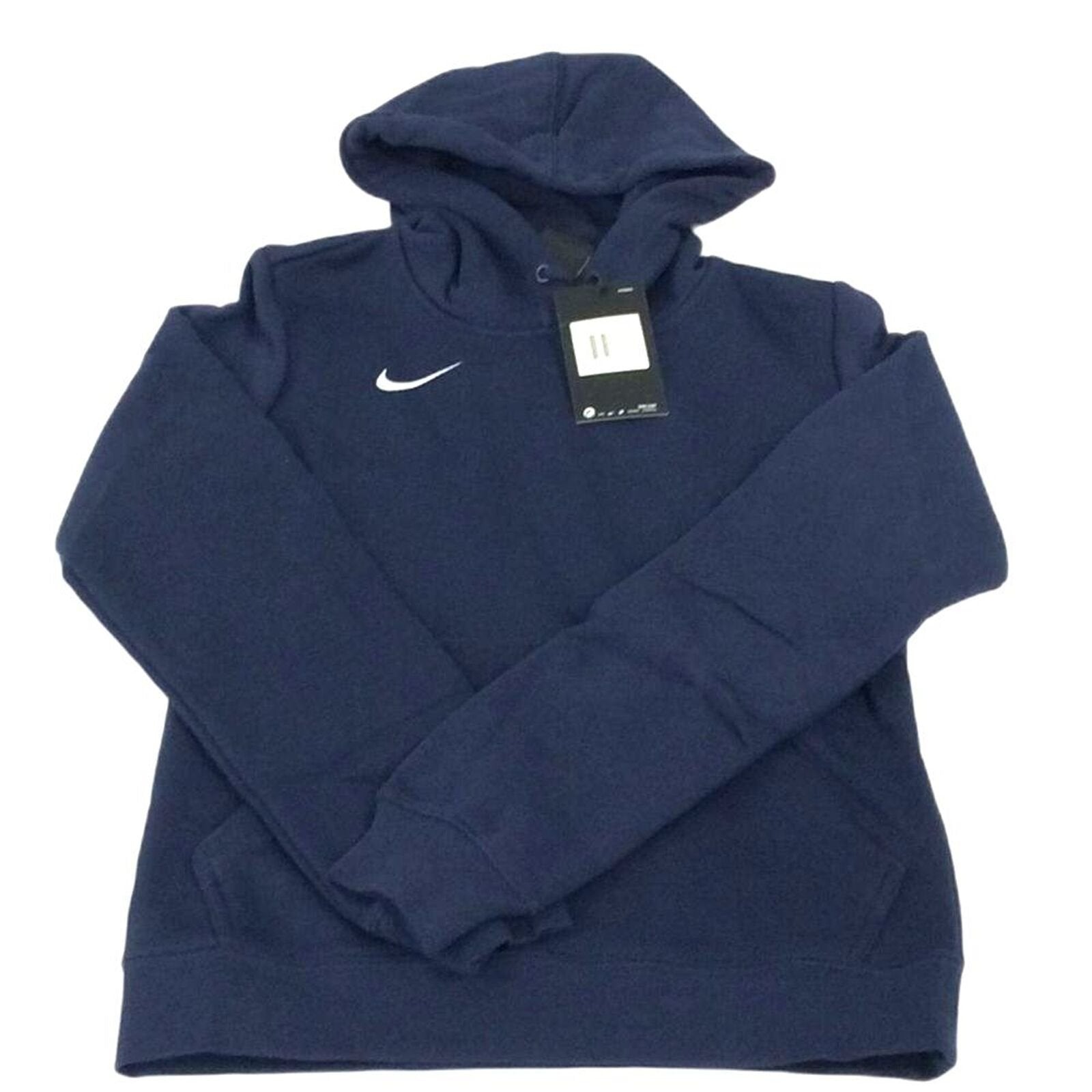 Nike Pullover Fleece Hoodie Navy Womens Size XS