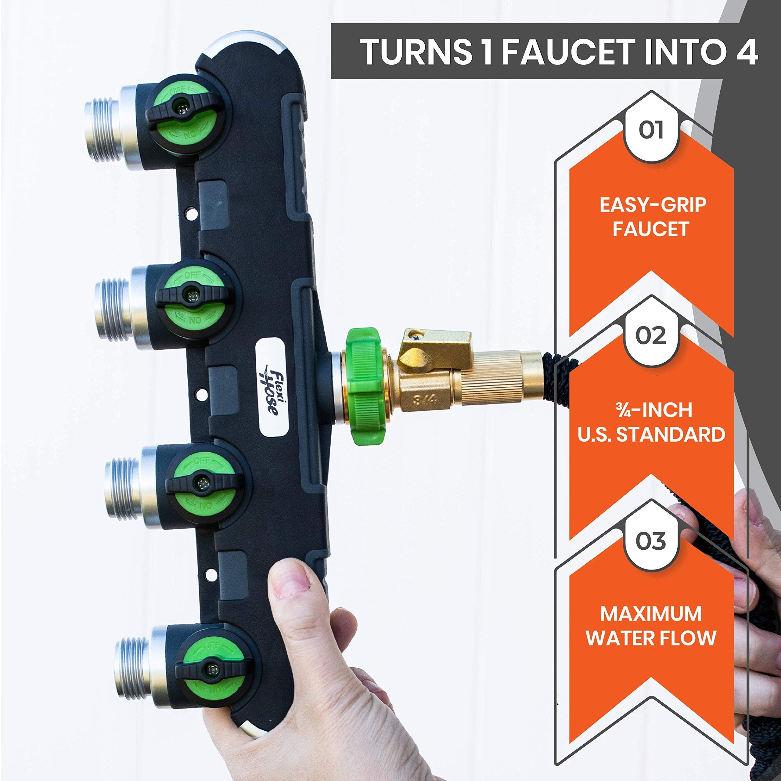 Flexi Hose Splitter- 2 Outlet