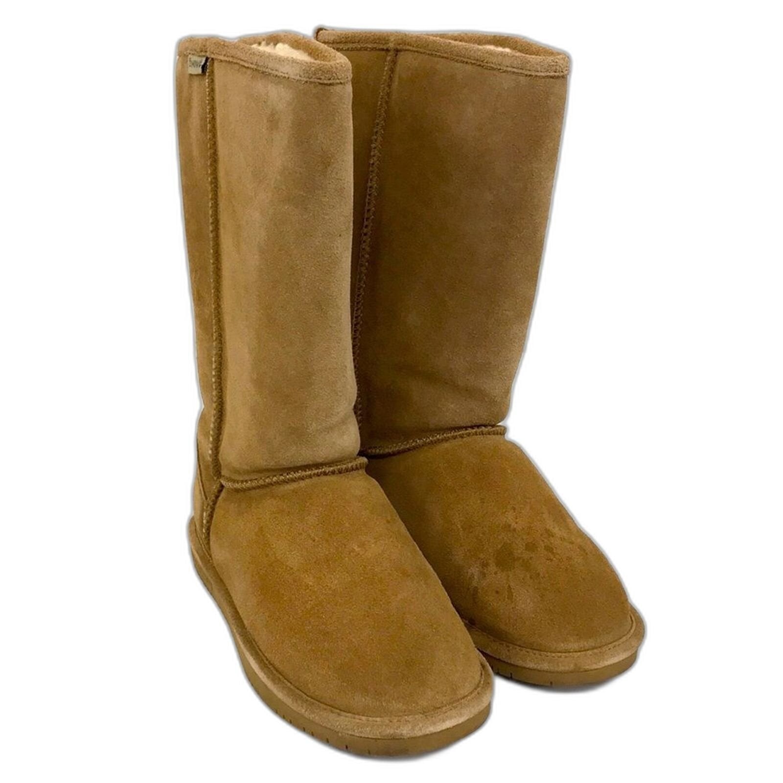 BEARPAW Womens Emma2014 10 Shearling Boot Hickory 9 US