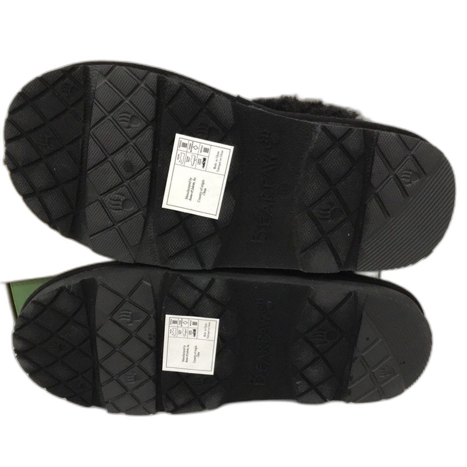 BEARPAW Womens Loki Black Size 9 US