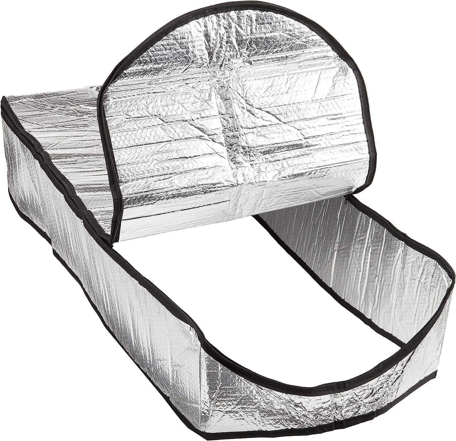 Attic Stairs Insulation Cover for Pull Down Stair 25" x 54" x 11"- R-Value 15.6 Extra Thick Fire Proof Attic Cover Stairway Insulator with Easy Installation, Low-dip Entrance and Tear by Miloo