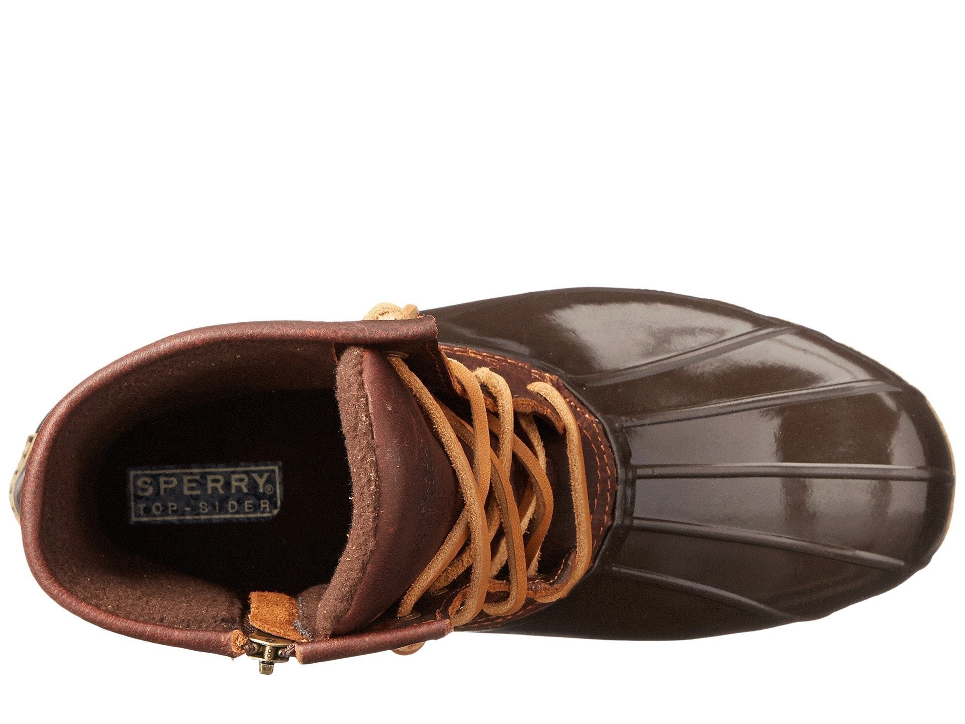 Sperry Saltwater TAN/DK Brown, Size 6