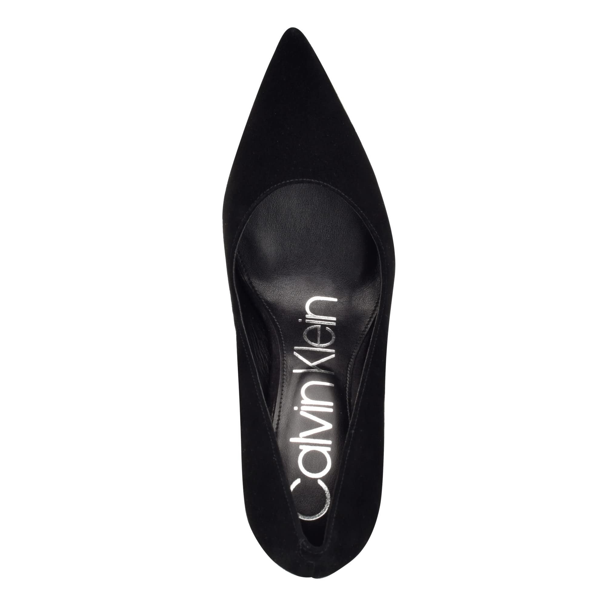 Calvin Klein Women's Dove Pump, Black, 10