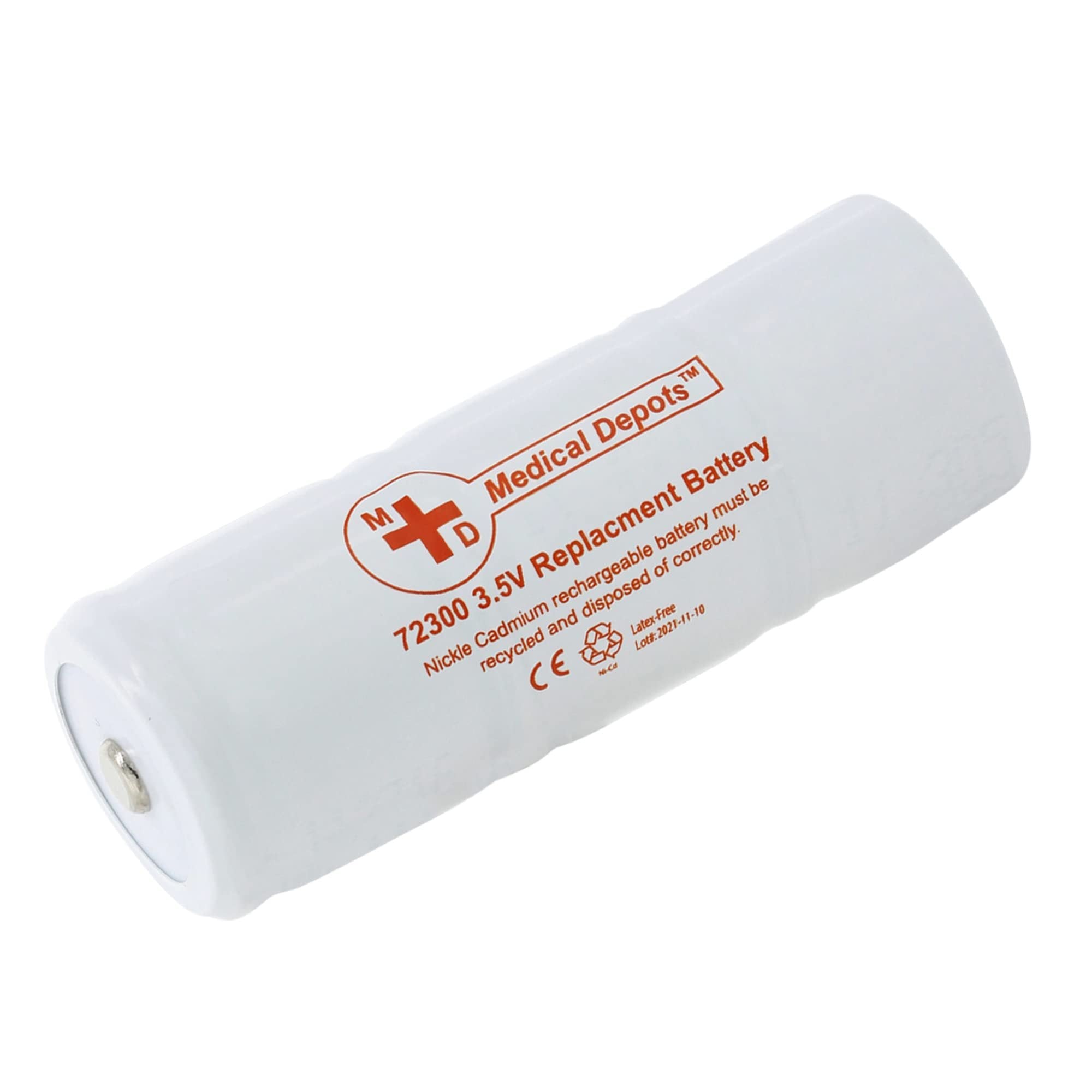 Medical Depots Replacement for Welch Allyn 72300 3.5V Rechargeable Battery