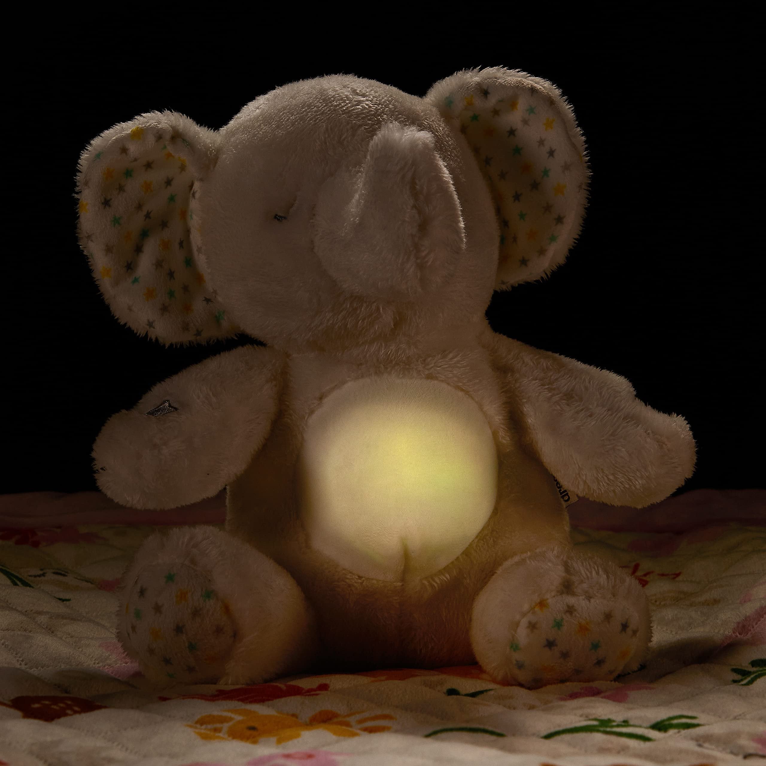 DreamGro Plush Animal Toys - Soft and Cuddly Stuffed Animals for Kids - Cute and Adorable Gifts for Boys and Girls - Perfect for Playtime, Nursery Decor, and Bedtime (Grey Elephant)
