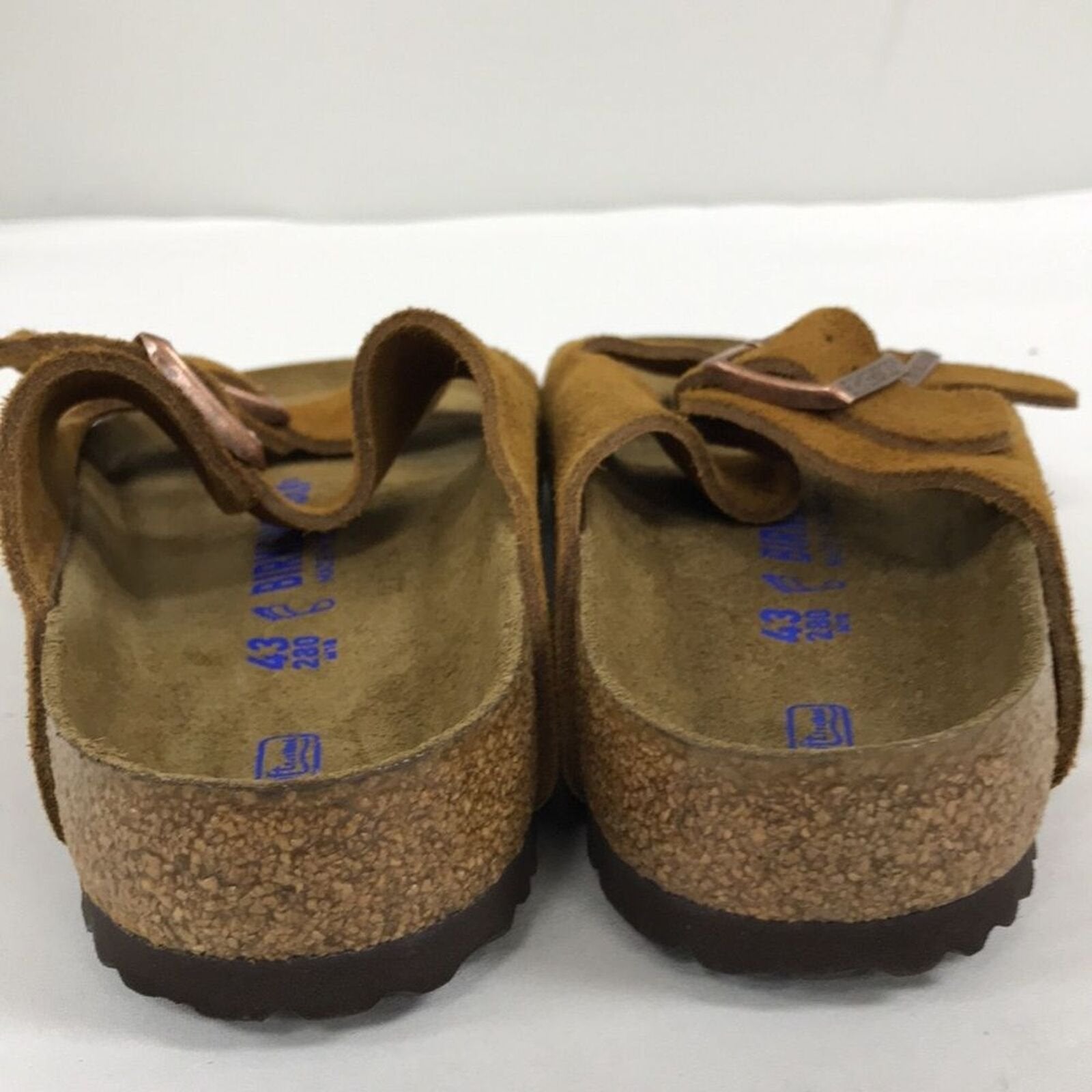 Birkenstock mens Arizona Shearling Sandals 10 US