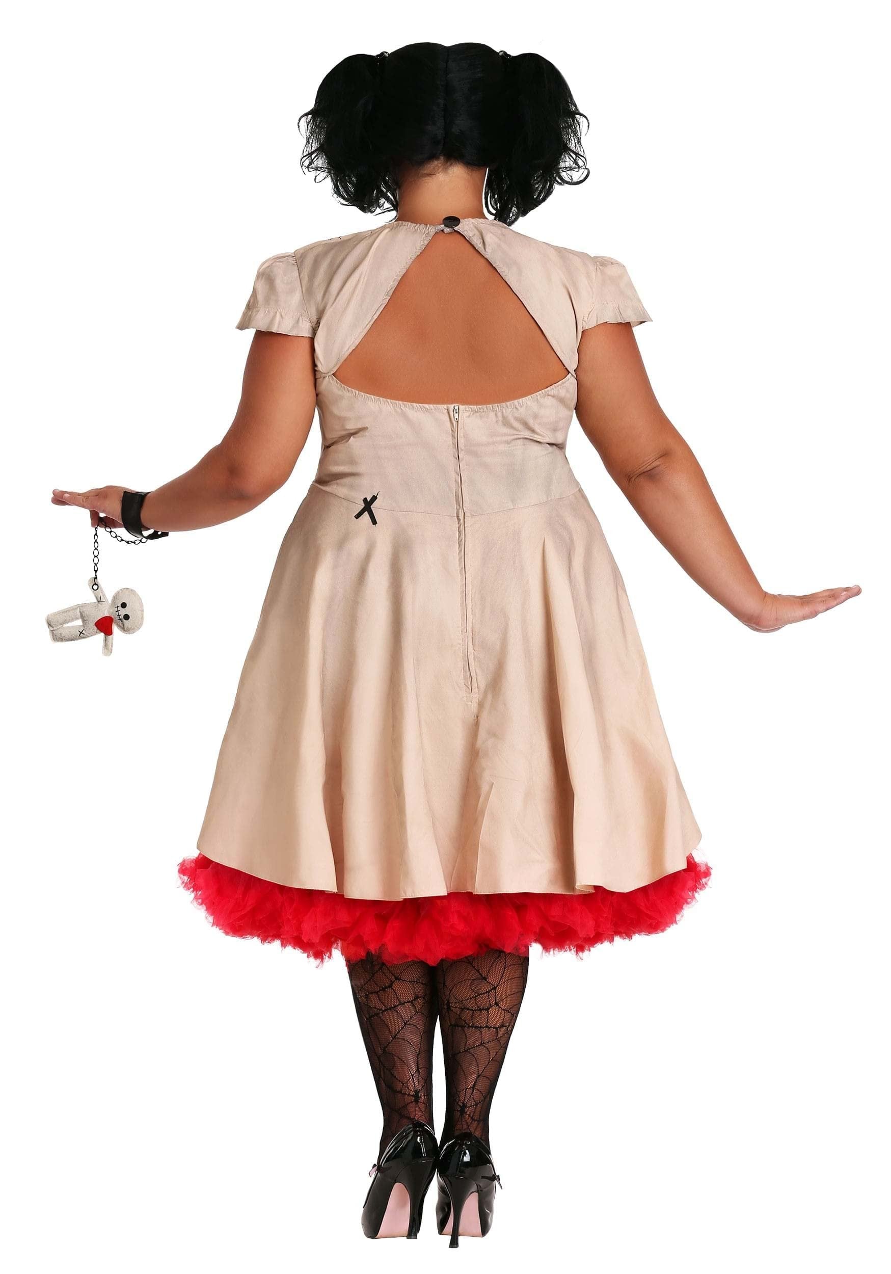Seeing Red Voodoo Magic Size XS Includes Dress, Doll