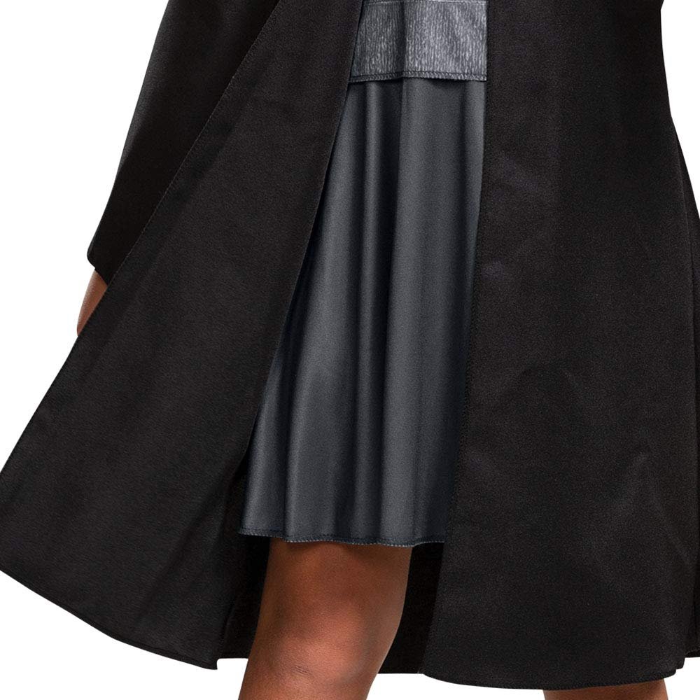 Harry Potter Hermione Granger Classic Girls Costume, Black & Red, Kids Size Small (4-6x)