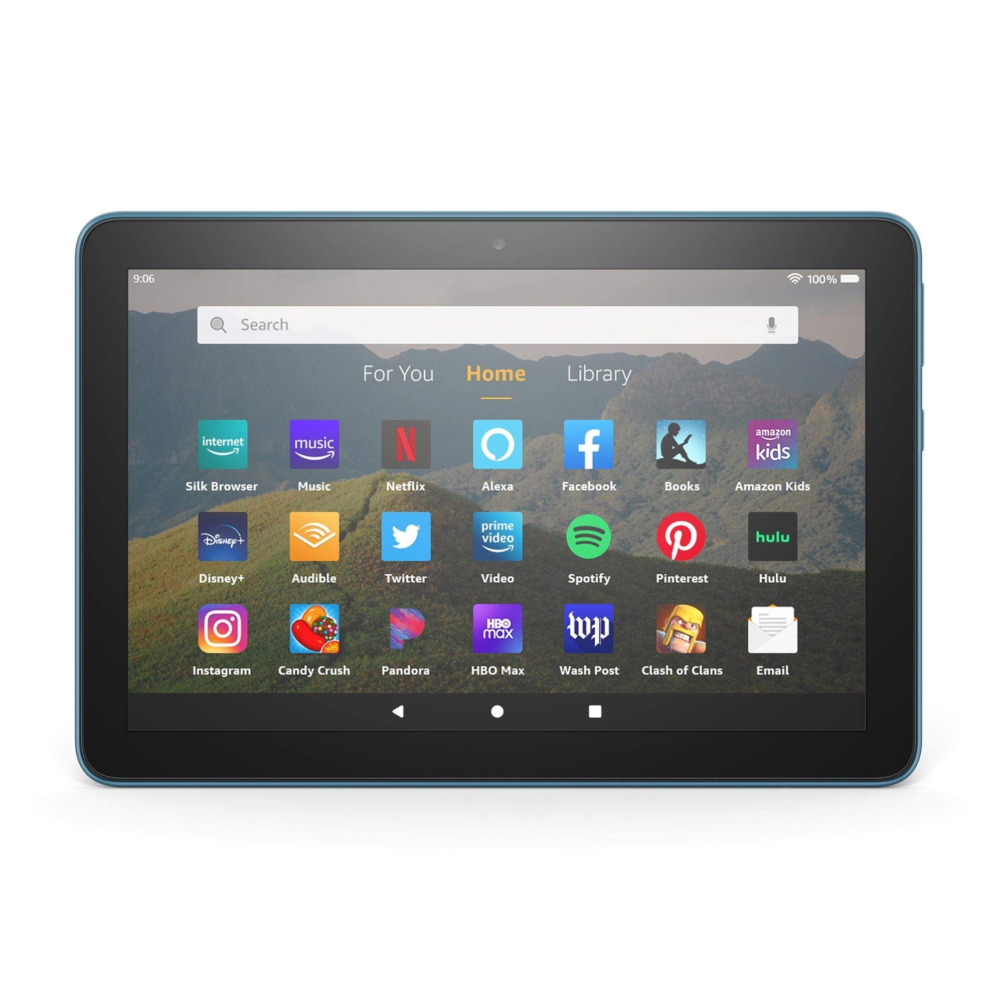 Fire HD 8 tablet, 8" HD display, 32 GB, (2020 release), designed for portable entertainment, Twilight Blue