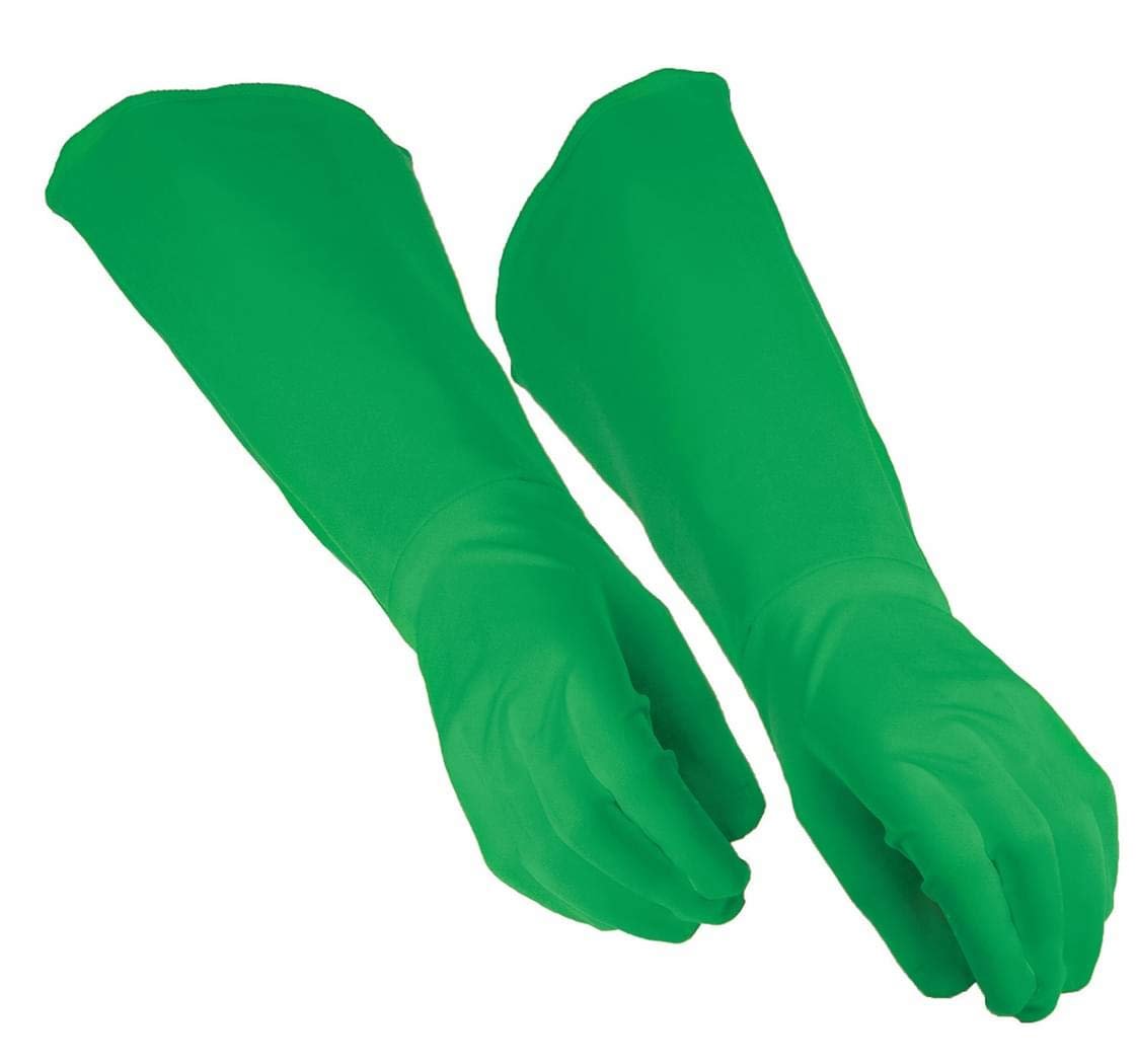 Forum Novelties Unisex Adult Hero Gauntlet Gloves, Green, Standard